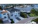 Luxury waterfront home with a two-car garage and a beautiful view at 160 174Th Terrace E Dr # A, Redington Shores, FL 33708