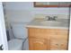 Bathroom with a vanity, toilet, and shower/tub combo at 4166 96Th N Ter # 4166, Pinellas Park, FL 33782