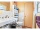 Bright bathroom with double vanity and shower at 509 Langford Cir, Plant City, FL 33563