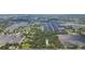 Aerial view of property's location near residential areas and farmlands at 2804 Holloway Rd, Plant City, FL 33567