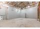Unfinished workshop with high ceilings and concrete floor at 2804 Holloway Rd, Plant City, FL 33567