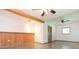 Large basement area with wood wall at 2804 Holloway Rd, Plant City, FL 33567