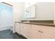 Bathroom with vanity, sink, and shower/tub combo at 2804 Holloway Rd, Plant City, FL 33567