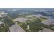 Aerial view showing home location in a rural area with farmlands at 2804 Holloway Rd, Plant City, FL 33567