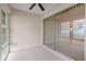 Bright sunroom with sliding glass doors and carpet at 2465 Northside Dr # 701, Clearwater, FL 33761