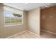 Bright kitchen area with a window view and light-colored flooring at 2465 Northside Dr # 701, Clearwater, FL 33761