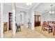 Spacious entryway leading to living and dining areas at 8703 Alafia Hills Dr, Plant City, FL 33567
