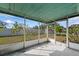 Screened porch overlooking the backyard at 3615 Latimer St, New Port Richey, FL 34652