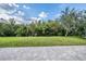 Brick paved patio area next to grassy backyard at 20270 Merry Oak Ave, Tampa, FL 33647