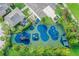 playground with various play structures and safety surfacing at 20270 Merry Oak Ave, Tampa, FL 33647