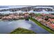 Wonderful aerial view of the neighborhood located directly on the water with easy access to boat slips at 43 Bayview S Ct # A, St Petersburg, FL 33711