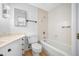 Clean bathroom with a bathtub and updated fixtures at 1 Beach Se Dr # 1208, St Petersburg, FL 33701