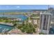 Breathtaking aerial showcasing the building's waterfront location at 1 Beach Se Dr # 1208, St Petersburg, FL 33701