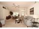 Bright and airy living room with a neutral color scheme at 2451 E Del Webb Blvd, Sun City Center, FL 33573