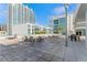 Shared rooftop deck with lounge chairs and city views at 912 Channelside Dr # 2607, Tampa, FL 33602