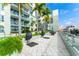 Community patio with grills and seating at 912 Channelside Dr # 2607, Tampa, FL 33602