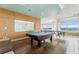 Modern pool table in a well-lit game room at 912 Channelside Dr # 2607, Tampa, FL 33602