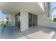 Spacious balcony with glass enclosure and city views at 912 Channelside Dr # 2607, Tampa, FL 33602
