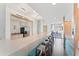 Bright and airy community kitchen with bar seating at 912 Channelside Dr # 2607, Tampa, FL 33602