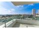 Private balcony offering scenic city views at 912 Channelside Dr # 2607, Tampa, FL 33602