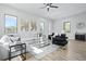 Spacious living room with light walls and modern furniture at 2316 S 46Th St, Tampa, FL 33619