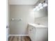Clean bathroom with white vanity and updated fixtures at 1709 E Sitka St, Tampa, FL 33604
