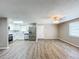 Open concept kitchen with stainless steel appliances at 1709 E Sitka St, Tampa, FL 33604