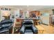 Kitchen with island and access to the living room at 5104 S 66Th St, Tampa, FL 33619