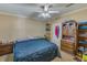 Bedroom with king-size bed and ample closet space at 5104 S 66Th St, Tampa, FL 33619