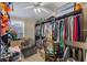 Large walk-in closet with ample storage and shelving at 5104 S 66Th St, Tampa, FL 33619