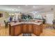 Kitchen island with sink and ample counter space at 5104 S 66Th St, Tampa, FL 33619