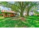 Rustic shed and large tree in a spacious backyard setting at 5104 S 66Th St, Tampa, FL 33619