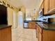 Kitchen with stainless steel appliances and wood cabinets at 4422 Country Hills Blvd, Plant City, FL 33563