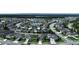 Large neighborhood with houses and pond at 19065 Malinche Loop, Spring Hill, FL 34610