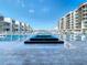 Resort-style pool and spa with plenty of space for relaxation at 920 N Osceola Ave # 703, Clearwater, FL 33755