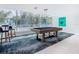 Modern game room featuring a pool table at 920 N Osceola Ave # 703, Clearwater, FL 33755