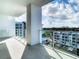 Peaceful balcony overlooking the cityscape and water at 920 N Osceola Ave # 703, Clearwater, FL 33755