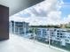 Relaxing balcony overlooking marina and city skyline at 920 N Osceola Ave # 703, Clearwater, FL 33755