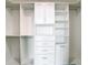 Spacious walk-in closet with shelving, drawers, and hanging space at 920 N Osceola Ave # 703, Clearwater, FL 33755
