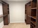 Large walk-in closet with ample shelving and hanging space at 13116 Shumard Way, Riverview, FL 33579