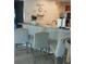 Kitchen with breakfast bar and modern finishes at 11413 Captiva Kay Dr, Riverview, FL 33569