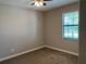 Spacious bedroom with carpeted floor and window coverings at 13240 Satin Lily Dr, Riverview, FL 33579