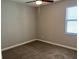 Bright bedroom with neutral walls and carpet flooring at 13240 Satin Lily Dr, Riverview, FL 33579