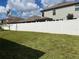 Large backyard with privacy fence at 13240 Satin Lily Dr, Riverview, FL 33579