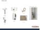 Bathroom features a vanity pedestal, lighting, faucet, flooring and mirror at 559 W Davis Blvd, Tampa, FL 33606