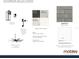 Exterior selections of lighting, paint, stone and fan for a modern home at 559 W Davis Blvd, Tampa, FL 33606
