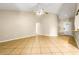 Bright living room with tile floor and high ceiling at 651 Lakemont Dr, Brandon, FL 33510