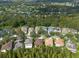 Aerial view of a suburban neighborhood with houses and trees at 18141 Sandy Pointe Dr, Tampa, FL 33647