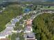 Neighborhood view of houses near a golf course and trees at 18141 Sandy Pointe Dr, Tampa, FL 33647