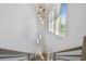 View of a modern staircase with natural light from above at 2855 Sunstream Ln, Clearwater, FL 33759